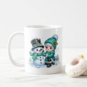 Snowman Coffee Tasse