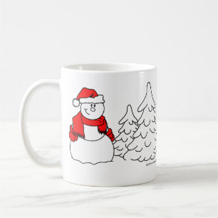 Snowman Coffee Tasse