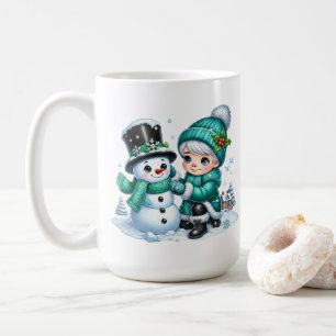 Snowman Coffee Tasse