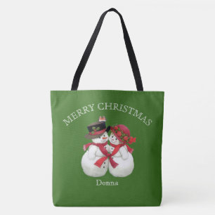 Snowman Couple, Frohe Weihnachten