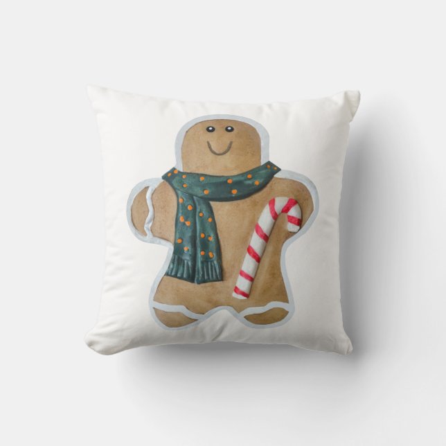 Snowman Cushion Kissen (Vorderseite)