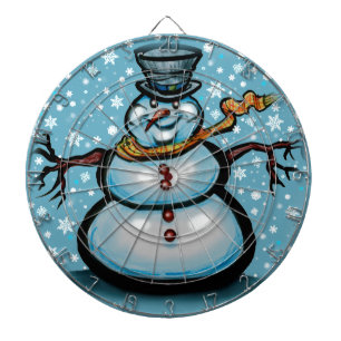 Snowman Dartscheibe