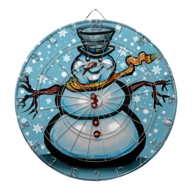Snowman Dartscheibe (vorne)