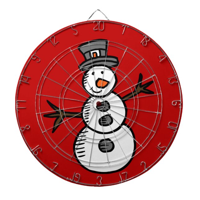 Snowman Dartscheibe (vorne)