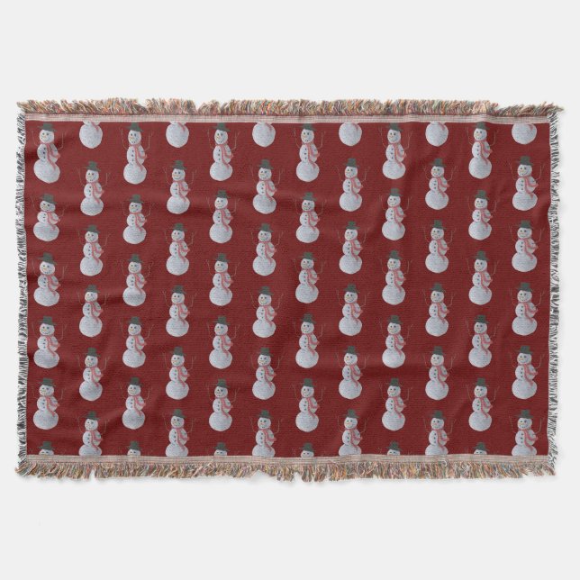 Snowman Decke (Vorderseite)