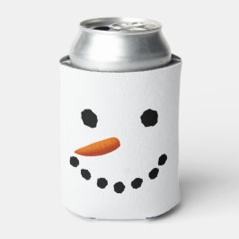 Snowman Face Can Cooler Dosenkühler