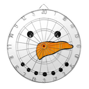 Snowman Face Dartscheibe