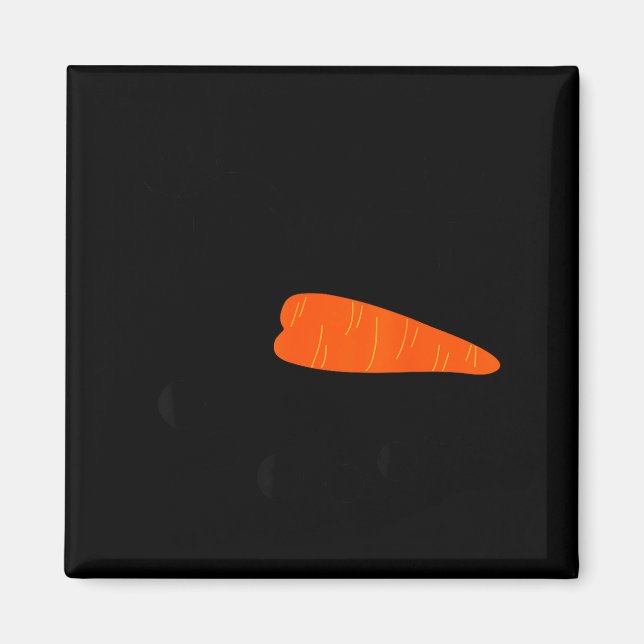 Snowman Face Eyelashes For Women Christmas Winter  Magnet (Vorne)