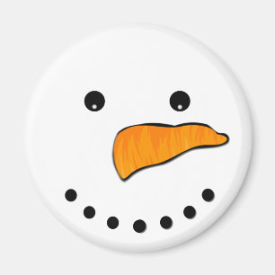 Snowman Face Magnet