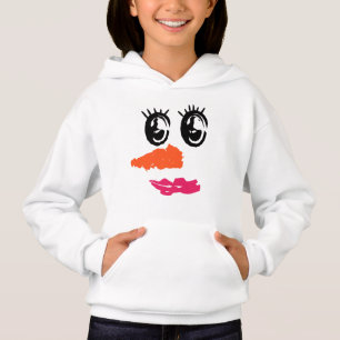 Snowman Face - Matching Family Gift Hoodie