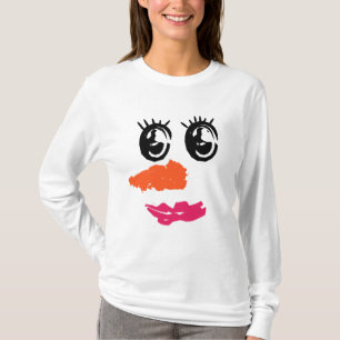 Snowman Face - Matching Mama Gift T-Shirt