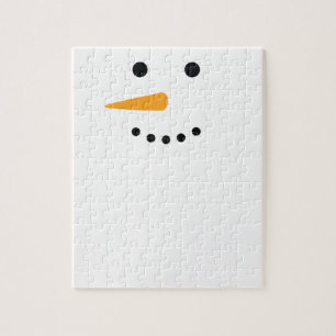 Snowman Face Puzzle