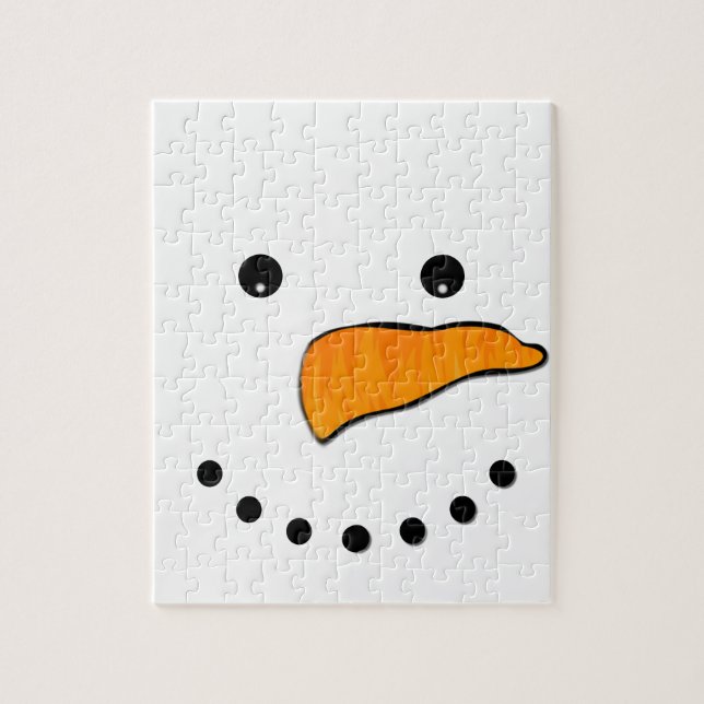 Snowman Face Puzzle (Vertikal)