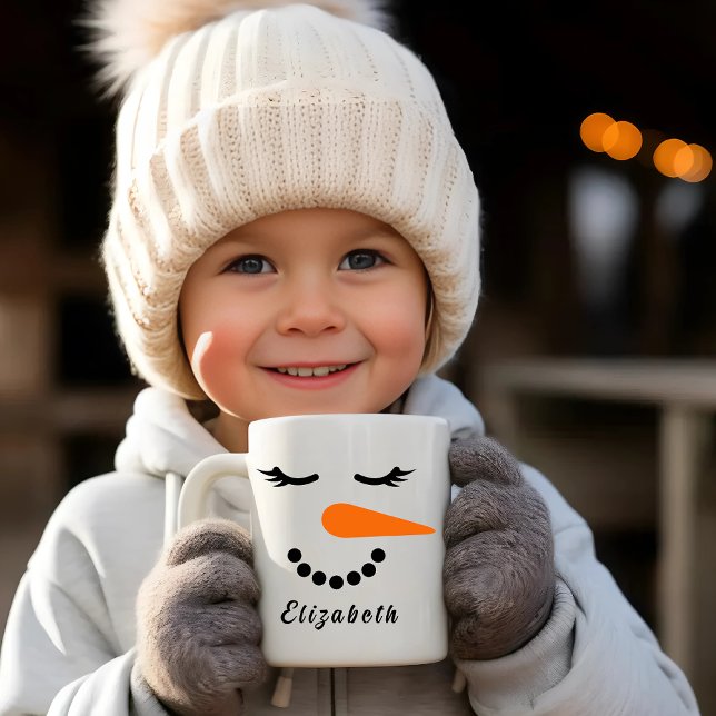 Snowman Face Tasse | Individuelle Tasse (Von Creator hochgeladen)