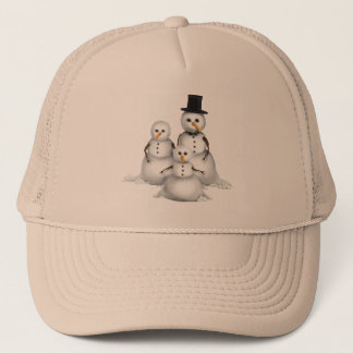 Snowman-Familie Truckerkappe