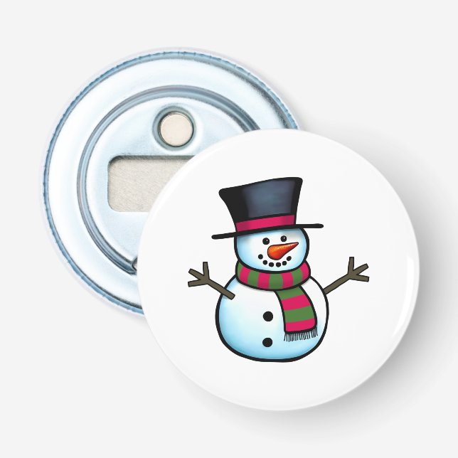 Snowman Flaschenöffner (Vorderseite)