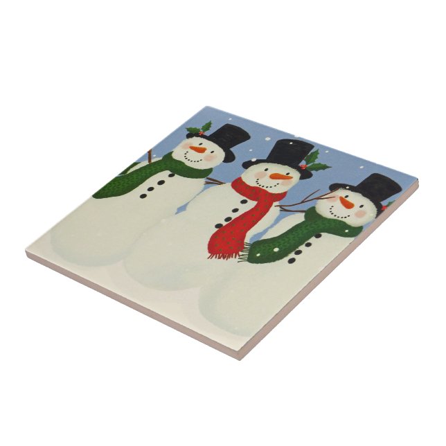 Snowman Fliese (Seite)
