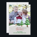 Snowman-Foto-Grüße-Karte der Saison Feiertagskarte<br><div class="desc">Woll Weihnachtskarten an Freunde und Familie zu schicken? Es gibt nichts Besseres, als das Bild Ihrer Familie/Kinder mit ihnen in dieser Ferienzeit zu teilen. Alles was Sie tun müssen ist, dieses Foto-Beispiel zu ändern, Ihr eigenes Foto zu platzieren und die Texte zu ändern. Sie können Ihr Foto und Ihre Texte...</div>