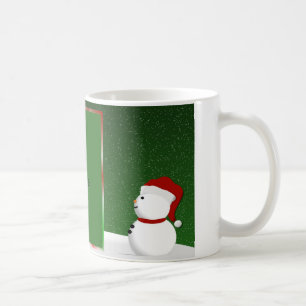Snowman-Foto-Tasse Tasse