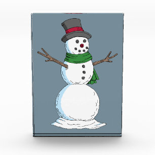 Snowman Fotoblock