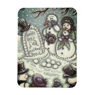 SNOWMAN-FRIEDHOF, MELDET VOR SEINER ZEIT, MÄHRER MAGNET