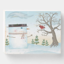 Snowman & Friend