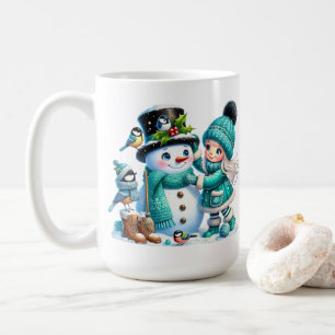Snowman & Friends Coffee Tasse