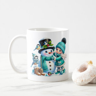 Snowman & Friends Coffee Tasse