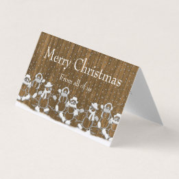 Snowman Frohe Weihnachten von uns allen benutzerde