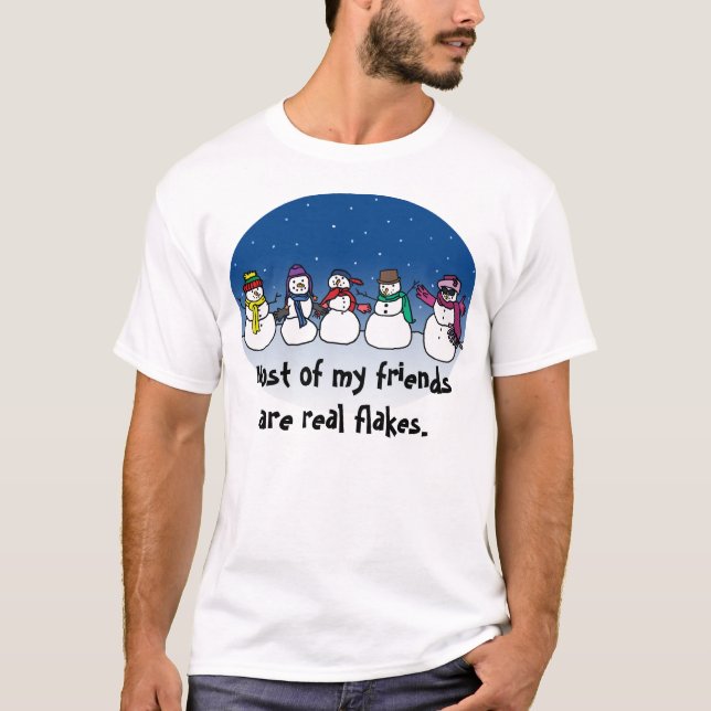 Snowman Fun T-Shirt (Vorderseite)