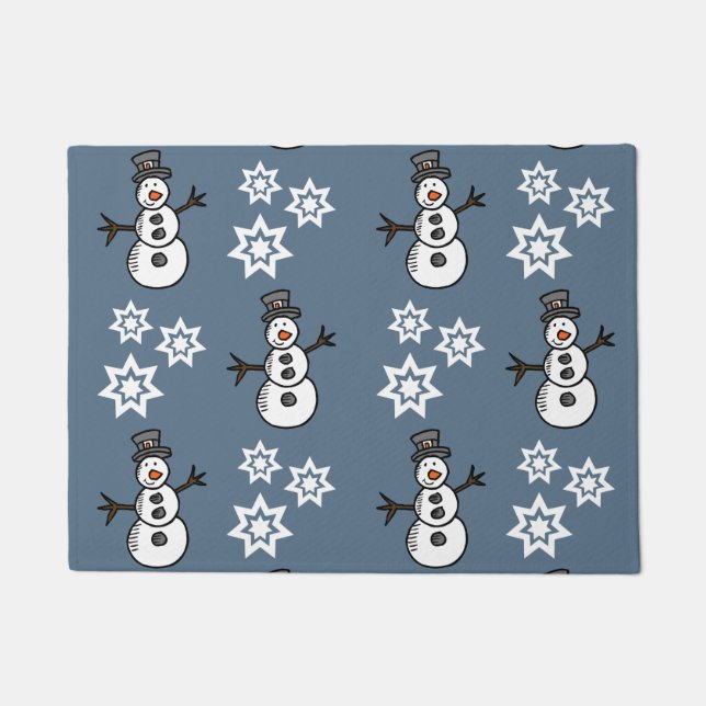 Snowman Fußmatte (Vorderseite)