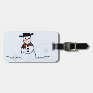 Snowman Gepäckanhänger