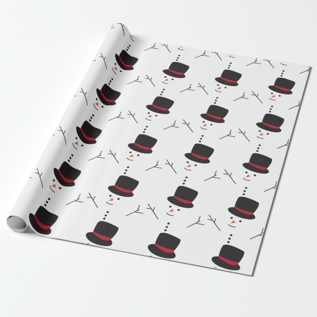 Snowman Geschenkpapier (Ungerollt)