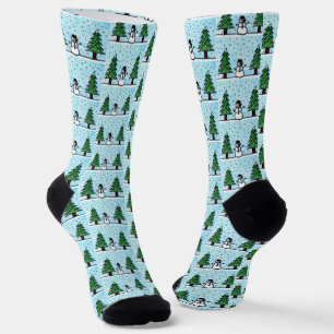 Snowman Greetings Socken