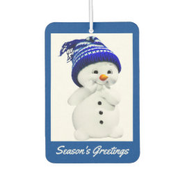 Snowman Holiday Air Freshener Autolufterfrischer
