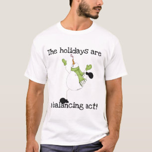 Snowman Holiday Spaß T-Shirt