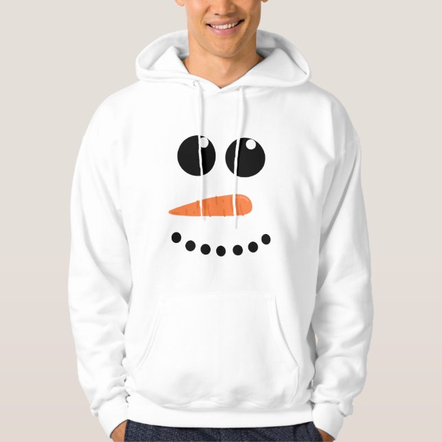 Snowman Hoodie (Vorderseite)