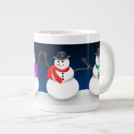 Snowman Jumbo-Tasse