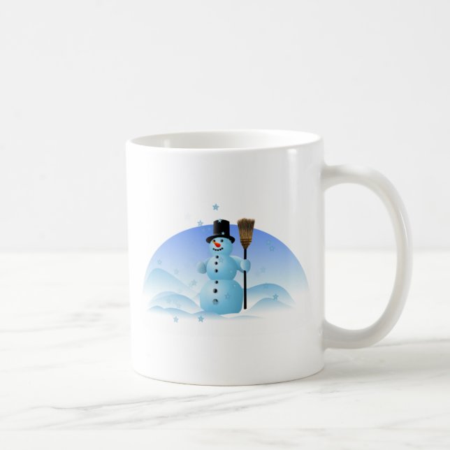 Snowman-Kaffee-Tasse Kaffeetasse (Rechts)