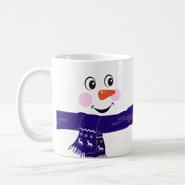 Snowman Kaffeetasse (Links)