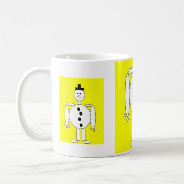 Snowman Kaffeetasse (Links)