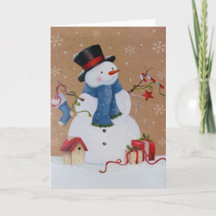 Snowman Karte
