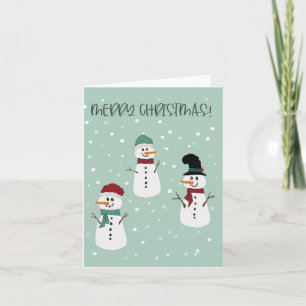 Snowman Karte