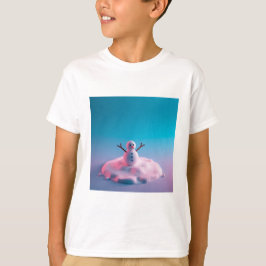 Snowman-Kinderhemd T-Shirt