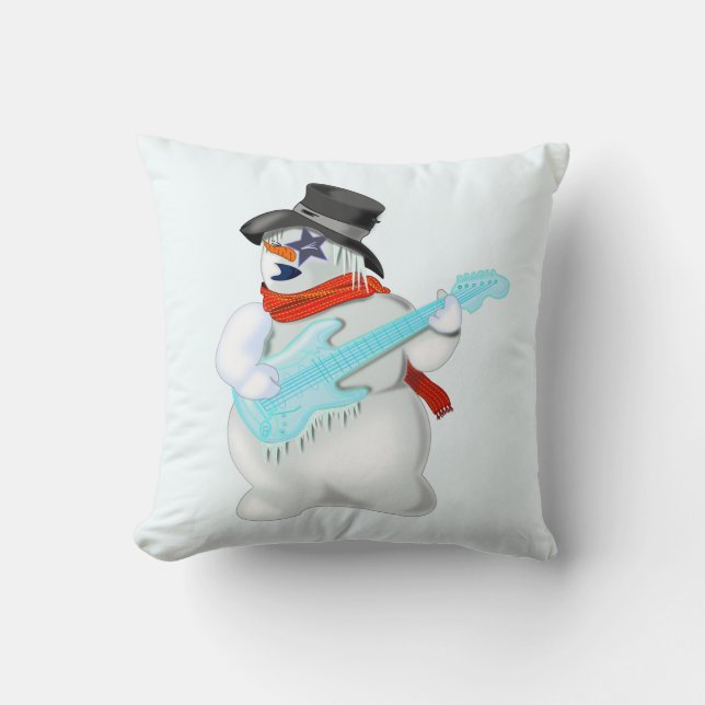 Snowman Kissen (Vorderseite)