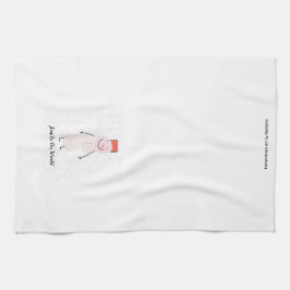 Snowman Kitchen Towel Geschirrtuch