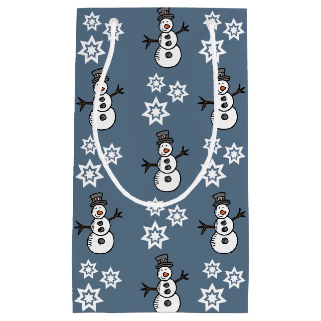 Snowman Kleine Geschenktüte (Vorderseite)