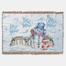 Snowman | Lassen Sie es schneewerfen Decke