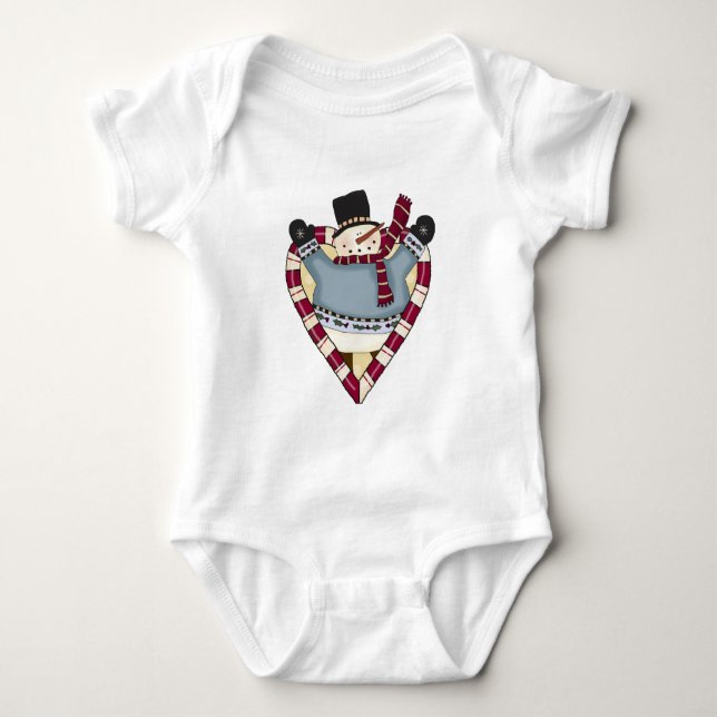 Snowman Liebe T - Shirt und Geschenke (Vorderseite)