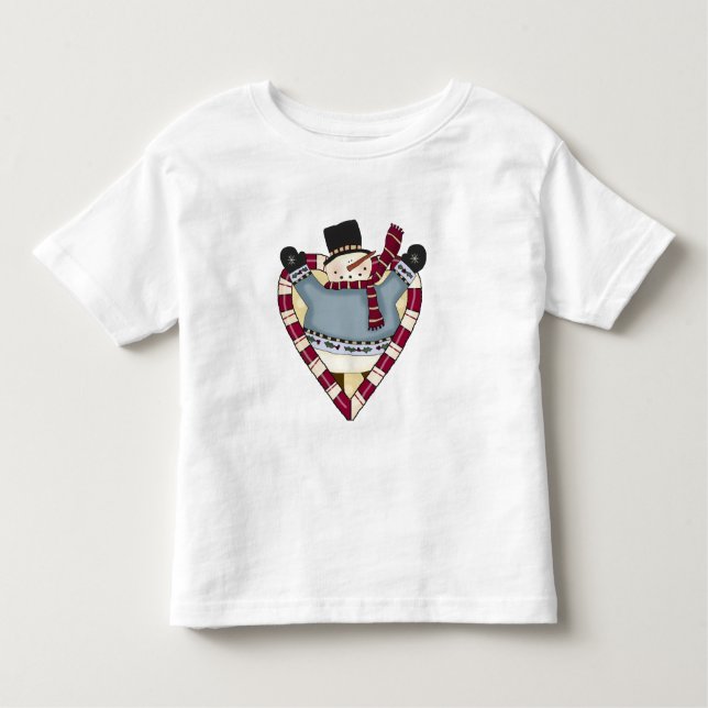 Snowman Liebe T - Shirt und Geschenke (Vorderseite)